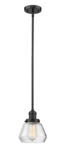 Franklin Restoration One Light Mini Pendant in Oil Rubbed Bronze (405|201S-OB-G172)