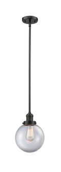 Franklin Restoration LED Mini Pendant in Oil Rubbed Bronze (405|201S-OB-G202-8-LED)
