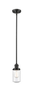 Franklin Restoration One Light Mini Pendant in Oil Rubbed Bronze (405|201S-OB-G314)