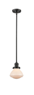 Franklin Restoration One Light Mini Pendant in Oil Rubbed Bronze (405|201S-OB-G321)