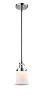 Franklin Restoration LED Mini Pendant in Polished Chrome (405|201S-PC-G181S-LED)