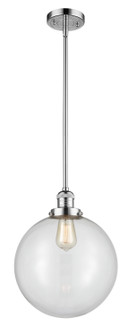 Franklin Restoration LED Mini Pendant in Polished Chrome (405|201S-PC-G202-12-LED)