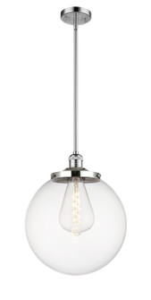 Franklin Restoration One Light Pendant in Polished Chrome (405|201S-PC-G202-14)