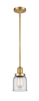 Franklin Restoration LED Mini Pendant in Satin Gold (405|201S-SG-G52-LED)