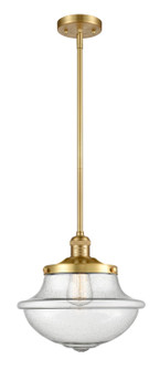 Franklin Restoration LED Mini Pendant in Satin Gold (405|201S-SG-G544-LED)
