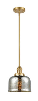 Franklin Restoration LED Mini Pendant in Satin Gold (405|201S-SG-G78-LED)