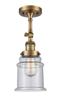 Franklin Restoration LED Wall Sconce in Brushed Brass (405|203-BB-G184-LED)