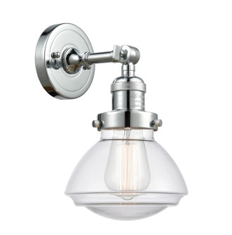 Franklin Restoration LED Wall Sconce in Polished Chrome (405|203-PC-G322-LED)