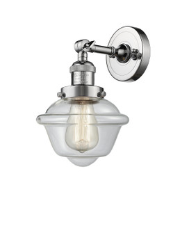 Franklin Restoration One Light Wall Sconce in Polished Chrome (405|203-PC-G532)