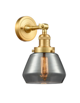 Franklin Restoration One Light Wall Sconce in Satin Gold (405|203-SG-G173)