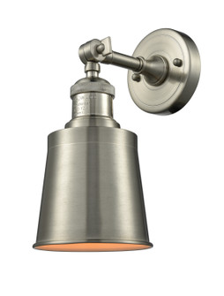 Franklin Restoration One Light Wall Sconce in Brushed Satin Nickel (405|203-SN-M9-SN)