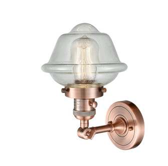 Franklin Restoration One Light Wall Sconce in Antique Copper (405|203SW-AC-G534)