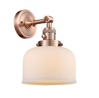 Franklin Restoration One Light Wall Sconce in Antique Copper (405|203SW-AC-G71)
