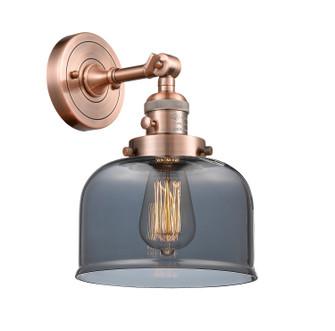 Franklin Restoration One Light Wall Sconce in Antique Copper (405|203SW-AC-G73)
