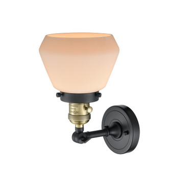 Franklin Restoration One Light Wall Sconce in Black Antique Brass (405|203SW-BAB-G171)