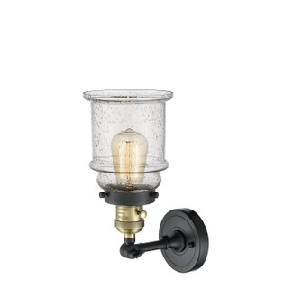 Franklin Restoration One Light Wall Sconce in Black Antique Brass (405|203SW-BAB-G184)