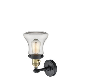 Franklin Restoration One Light Wall Sconce in Black Antique Brass (405|203SW-BAB-G192)