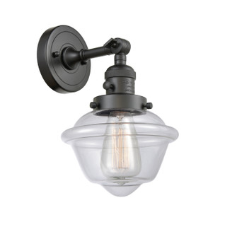 Franklin Restoration One Light Wall Sconce in Oil Rubbed Bronze (405|203SW-OB-G532)