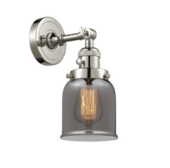 Franklin Restoration One Light Wall Sconce in Polished Nickel (405|203SW-PN-G53)