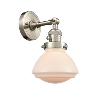Franklin Restoration LED Wall Sconce in Brushed Satin Nickel (405|203SW-SN-G321-LED)