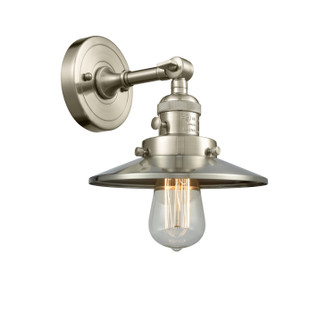 Franklin Restoration One Light Wall Sconce in Brushed Satin Nickel (405|203SW-SN-M2)