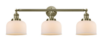 Franklin Restoration Three Light Bath Vanity in Antique Brass (405|205-AB-G71)