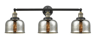 Franklin Restoration Three Light Bath Vanity in Black Antique Brass (405|205-BAB-G78)