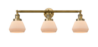 Franklin Restoration Three Light Bath Vanity in Brushed Brass (405|205-BB-G171)