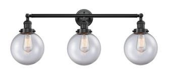 Franklin Restoration Three Light Bath Vanity in Oil Rubbed Bronze (405|205-OB-G202-8)