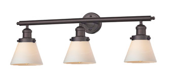 Franklin Restoration Three Light Bath Vanity in Oil Rubbed Bronze (405|205-OB-G61)