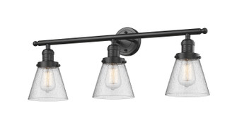 Franklin Restoration Three Light Bath Vanity in Oil Rubbed Bronze (405|205-OB-G64)
