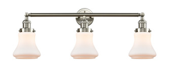 Franklin Restoration Three Light Bath Vanity in Brushed Satin Nickel (405|205-SN-G191)