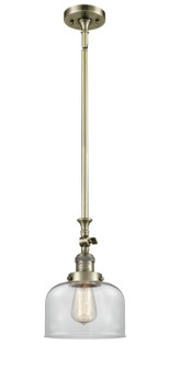 Franklin Restoration LED Mini Pendant in Antique Brass (405|206-AB-G72-LED)