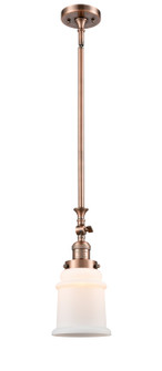 Franklin Restoration LED Mini Pendant in Antique Copper (405|206-AC-G181-LED)