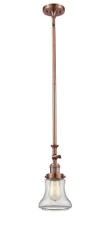 Franklin Restoration One Light Mini Pendant in Antique Copper (405|206-AC-G192)