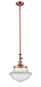Franklin Restoration LED Mini Pendant in Antique Copper (405|206-AC-G542-LED)