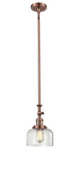 Franklin Restoration One Light Mini Pendant in Antique Copper (405|206-AC-G72)
