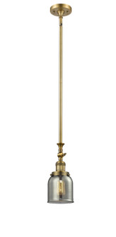 Franklin Restoration One Light Mini Pendant in Brushed Brass (405|206-BB-G53)