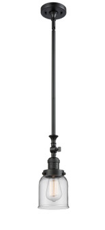 Franklin Restoration LED Mini Pendant in Matte Black (405|206-BK-G52-LED)