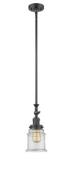 Franklin Restoration One Light Mini Pendant in Oil Rubbed Bronze (405|206-OB-G182)