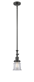 Franklin Restoration One Light Mini Pendant in Oil Rubbed Bronze (405|206-OB-G182S)