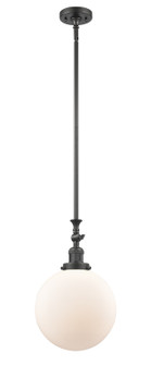 Franklin Restoration One Light Mini Pendant in Oil Rubbed Bronze (405|206-OB-G201-10)