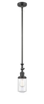 Franklin Restoration One Light Mini Pendant in Oil Rubbed Bronze (405|206-OB-G312)