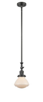 Franklin Restoration One Light Mini Pendant in Oil Rubbed Bronze (405|206-OB-G321)