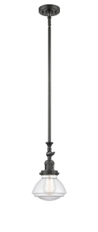 Franklin Restoration LED Mini Pendant in Oil Rubbed Bronze (405|206-OB-G322-LED)
