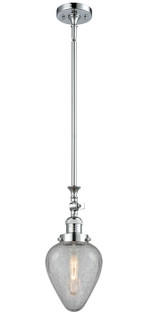 Franklin Restoration One Light Mini Pendant in Polished Chrome (405|206-PC-G165)