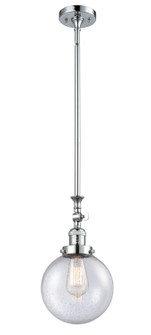 Franklin Restoration LED Mini Pendant in Polished Chrome (405|206-PC-G204-8-LED)