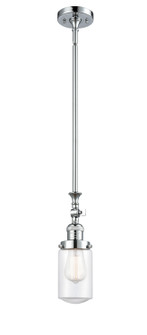 Franklin Restoration One Light Mini Pendant in Polished Chrome (405|206-PC-G312)