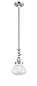 Franklin Restoration LED Mini Pendant in Polished Chrome (405|206-PC-G324-LED)
