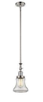 Franklin Restoration One Light Mini Pendant in Polished Nickel (405|206-PN-G192)